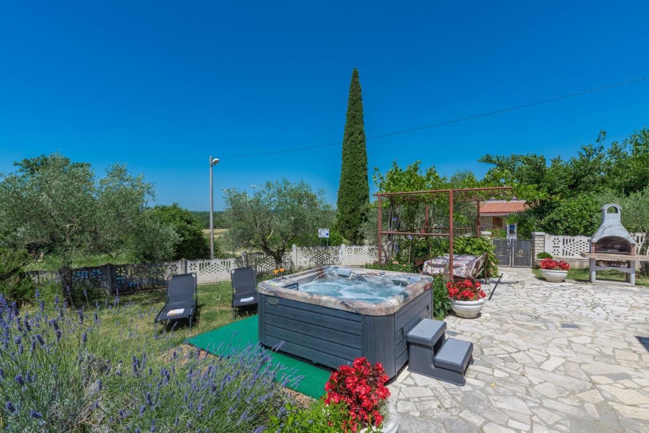 Ferienhaus Zora With Whirlpool Sveti Lovreč Pazenatički Dış mekan fotoğraf