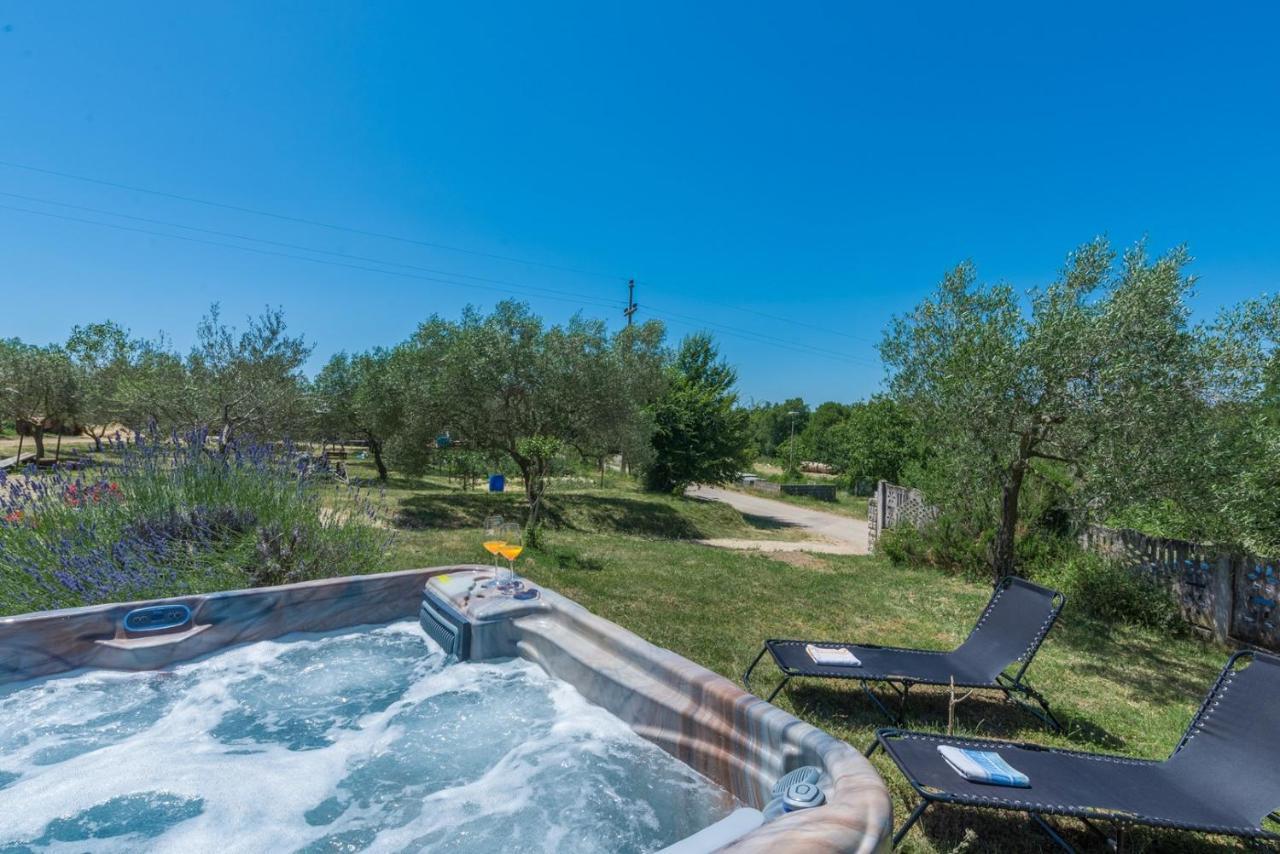 Ferienhaus Zora With Whirlpool Sveti Lovreč Pazenatički Dış mekan fotoğraf