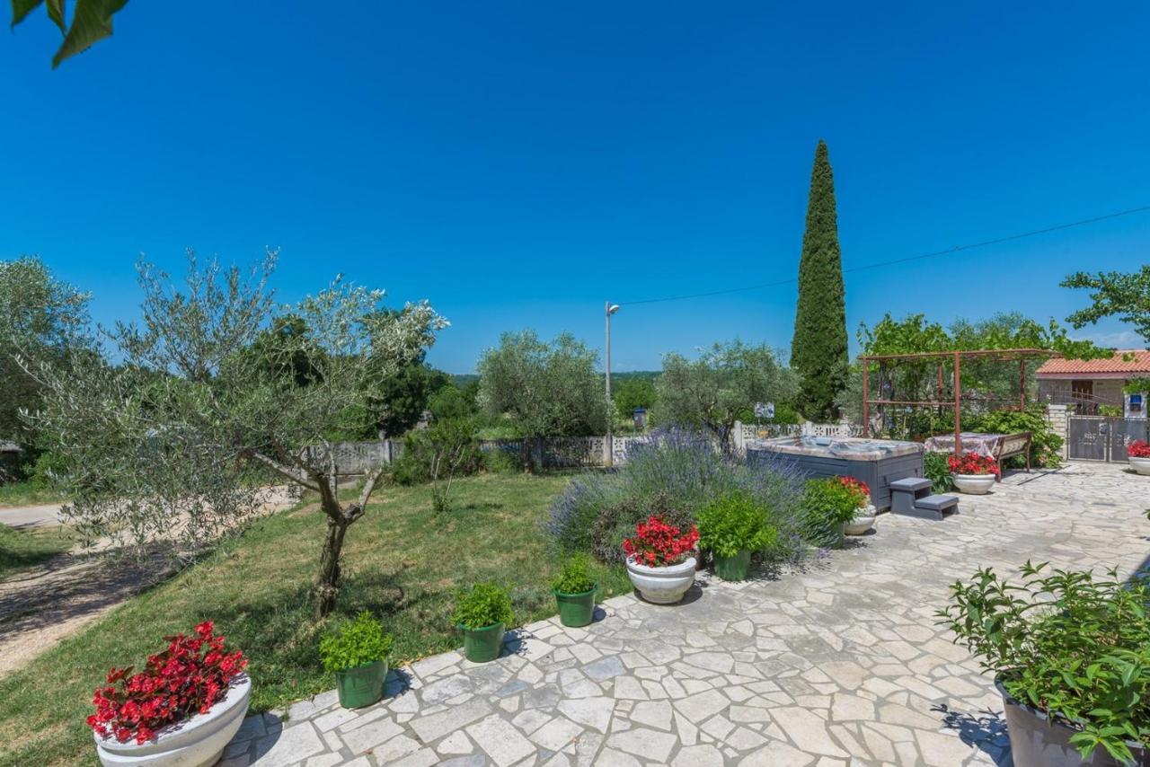 Ferienhaus Zora With Whirlpool Sveti Lovreč Pazenatički Dış mekan fotoğraf
