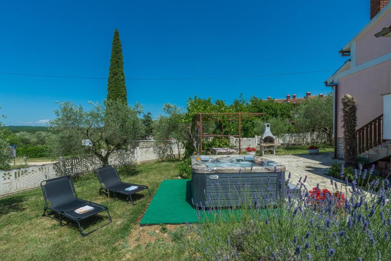 Ferienhaus Zora With Whirlpool Sveti Lovreč Pazenatički Dış mekan fotoğraf